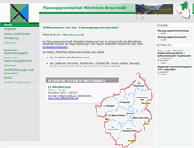 Tablet Screenshot of mittelrhein-westerwald.de